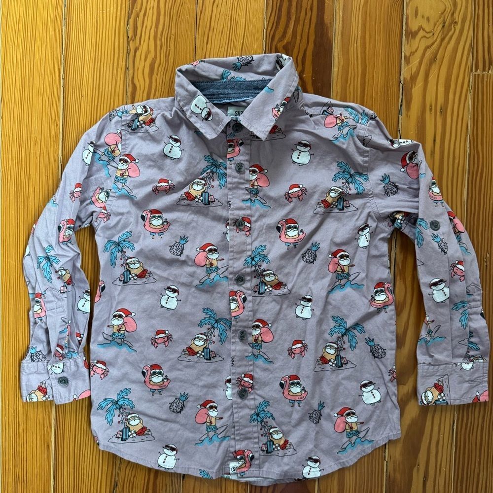 SVRN Code Whimsical Holiday Shirt